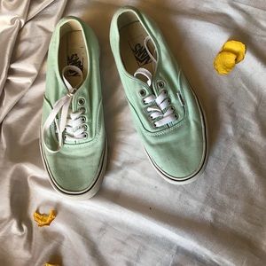 Mint Green Vans